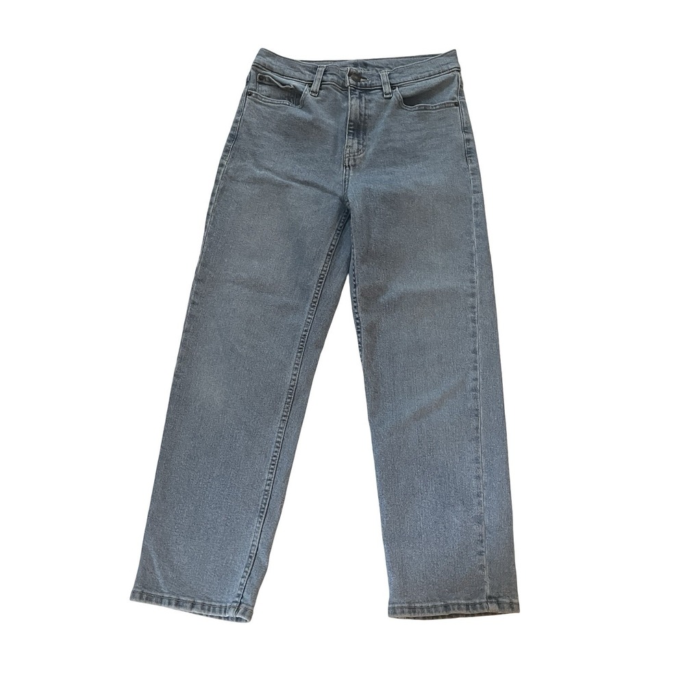 Calvin Klein Jeans Women's Size 4 Jeans Light Wash 99% Cotton Straight Leg